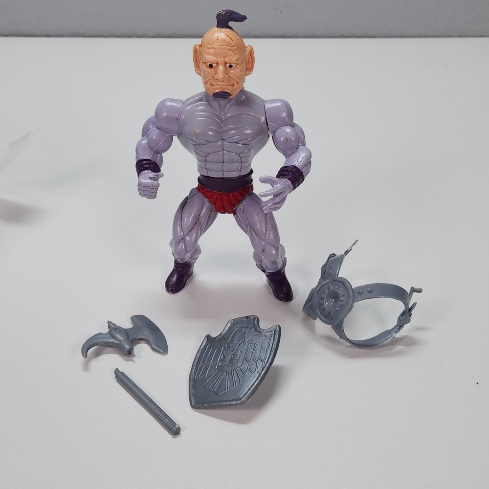 Vintage Baltard Galaxy Warriors / Muscle Warriors Remco Sungold Action Figure